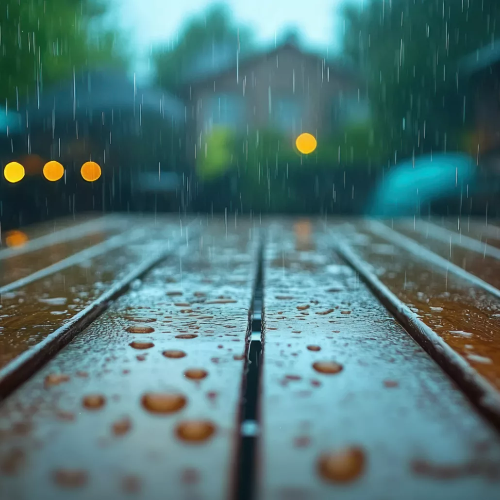 Wat zijn de tekenen die wijzen op een waterdichtheidsprobleem op een terras?